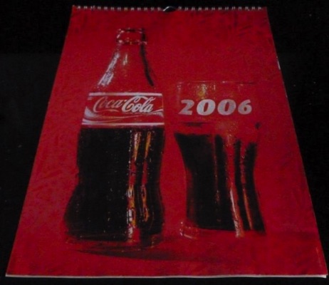 2323-1 € 4,00 coca cola kalender 2006